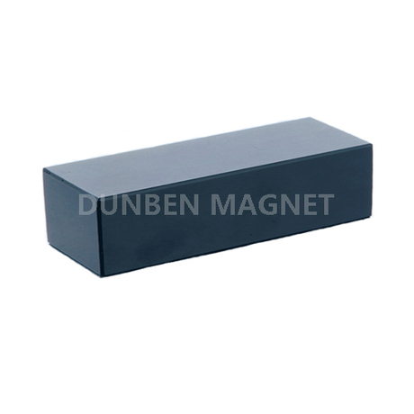 Big square neodymium magnet in grade N35-N52 Magnet black epoxy 