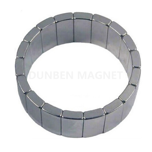 N38 high performance magnetic motor neodymium arc segment curved magnets