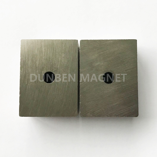 Permanent AlNiCo 5 block magnet for magnetic chuck