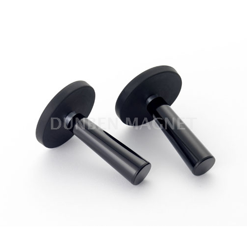 Rubber Coated ndfeb pot magnet1