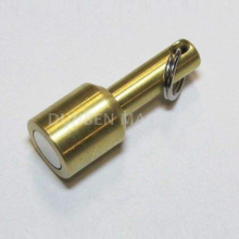 Magnetic Key rings Holder,Key Chain Magnet,Test Magnet Key ring Holder,Pickup Tool Neodymium Magnet Retriever,Super Strong Neodymium Pocket Chain Split Ring Keyrings Jewelry Test Magnet Holder