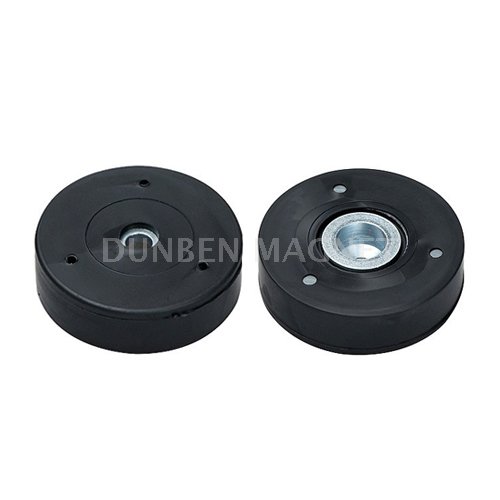 Rubber Coated Magnetic System with bore and counterbore, rubber coated Neodymium Magnet assembly , Holding Neodymium Mounting Magnet,Rubber coated neodymium pot magnets