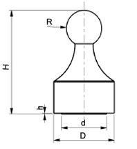 plastic magnetic hook15-6