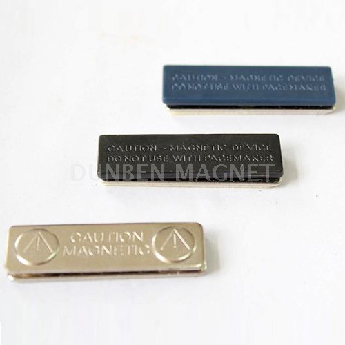 Magnetic Name Badge Tag Fastener,Standard Magnetic Name Badge with Customer Logo,Rectangle Magnetic Name Badge,Magnetic Back Name Badge,Signature Magnetic Badge Fasteners,Gripper Magnet Bar