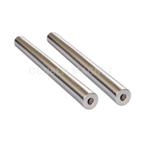 Permanent Rod Magnets With Thread Hole,NdFeB Magnetic Filter Bar, Standard Round Neodymium Magnetic Tubes, Magnetic Rods, Round Magnetic Filter Bar for magnetic separation