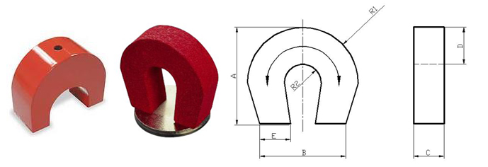 alnico pocket horseshoe draw 