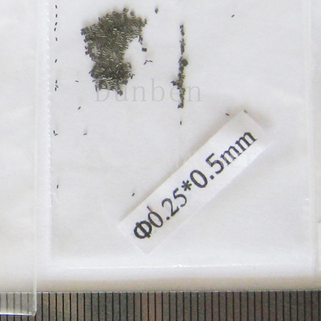 D0.25*0.5mm High precision rod micro Neodymium magnet 
