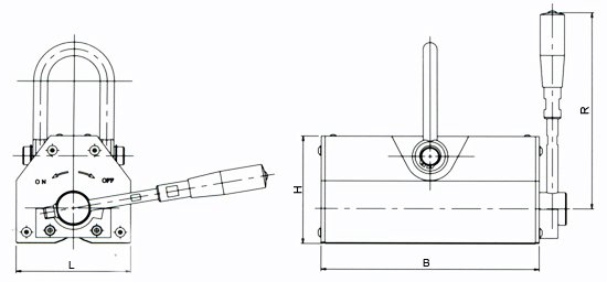 magnetic lifterD-chart